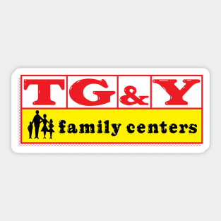 TG&Y Sticker